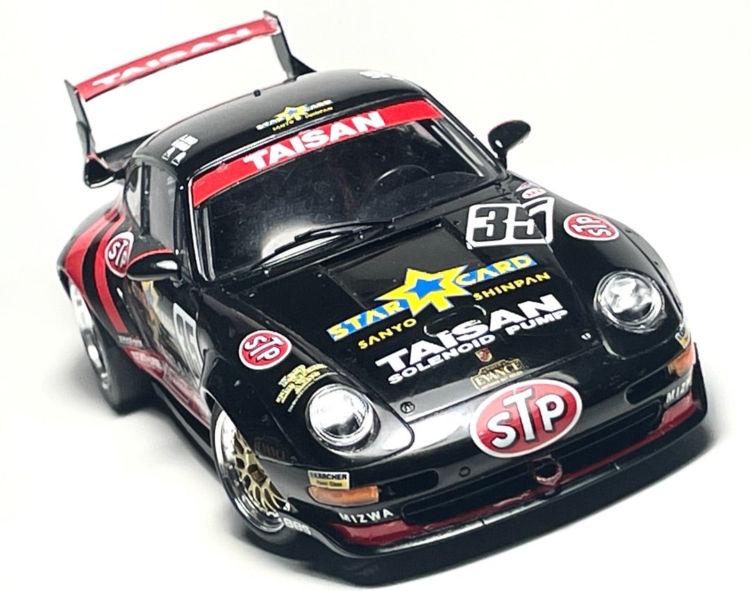タミヤ1/24タイサンスターカードポルシェ911GT2 完成 | 駆け抜ける模型生活