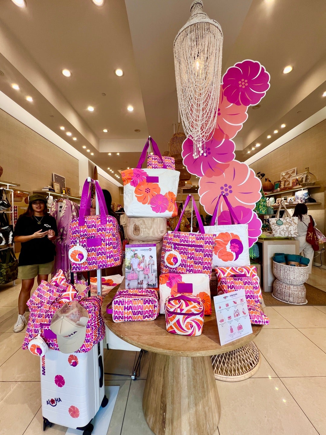 Aloha Collection とハワイアン航空のコラボシリーズ。発売翌日で