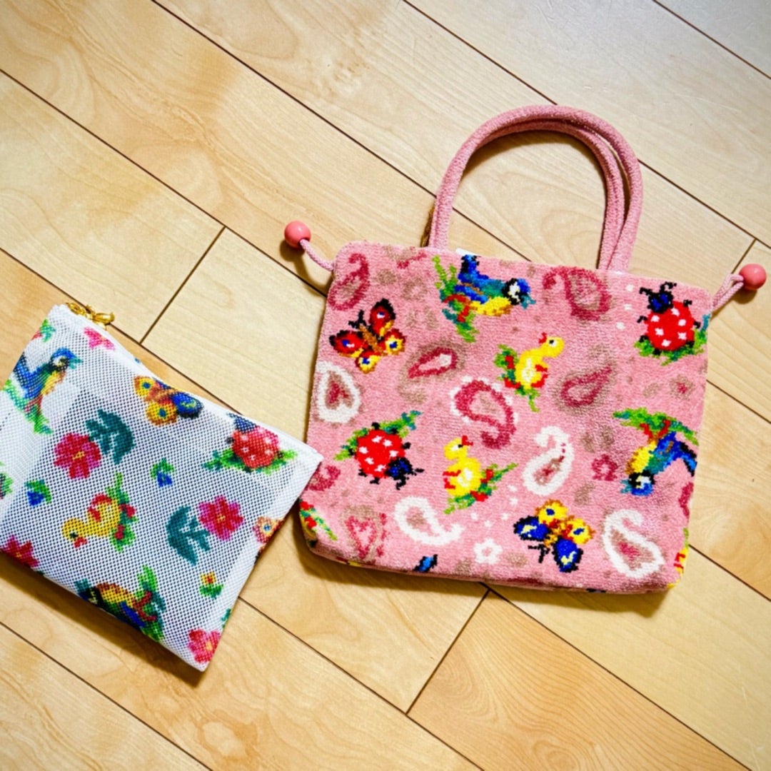 フェイラー手付き巾着1年使用ブログの気づき2点 使い勝手 | ゆきこ：1