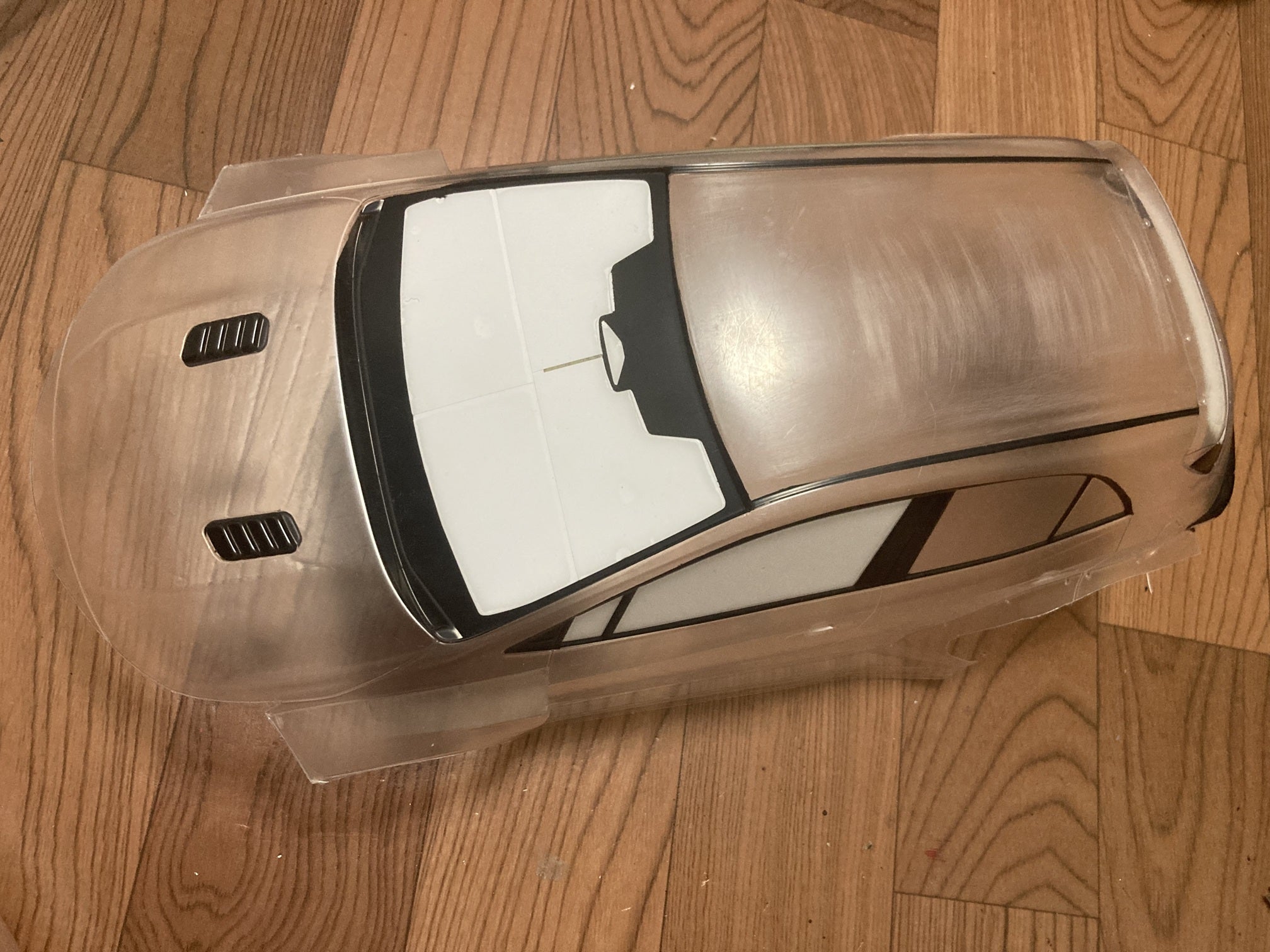 ボディ塗装 アディクション GRカローラ① ブラック＆カーボン調塗装