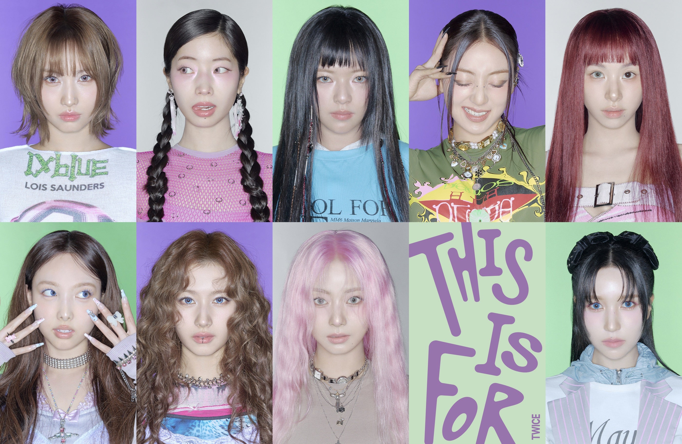 250630 TWICE 4thフルアルバム『THIS IS FOR』コンセプト写真 【画像