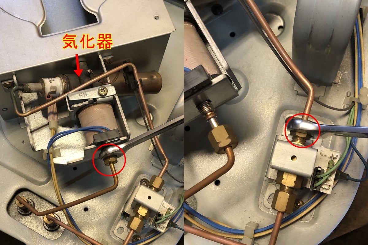 灯油ファンヒーターの修理？メンテナンス？ ダイニチ FM-182F | 続17年