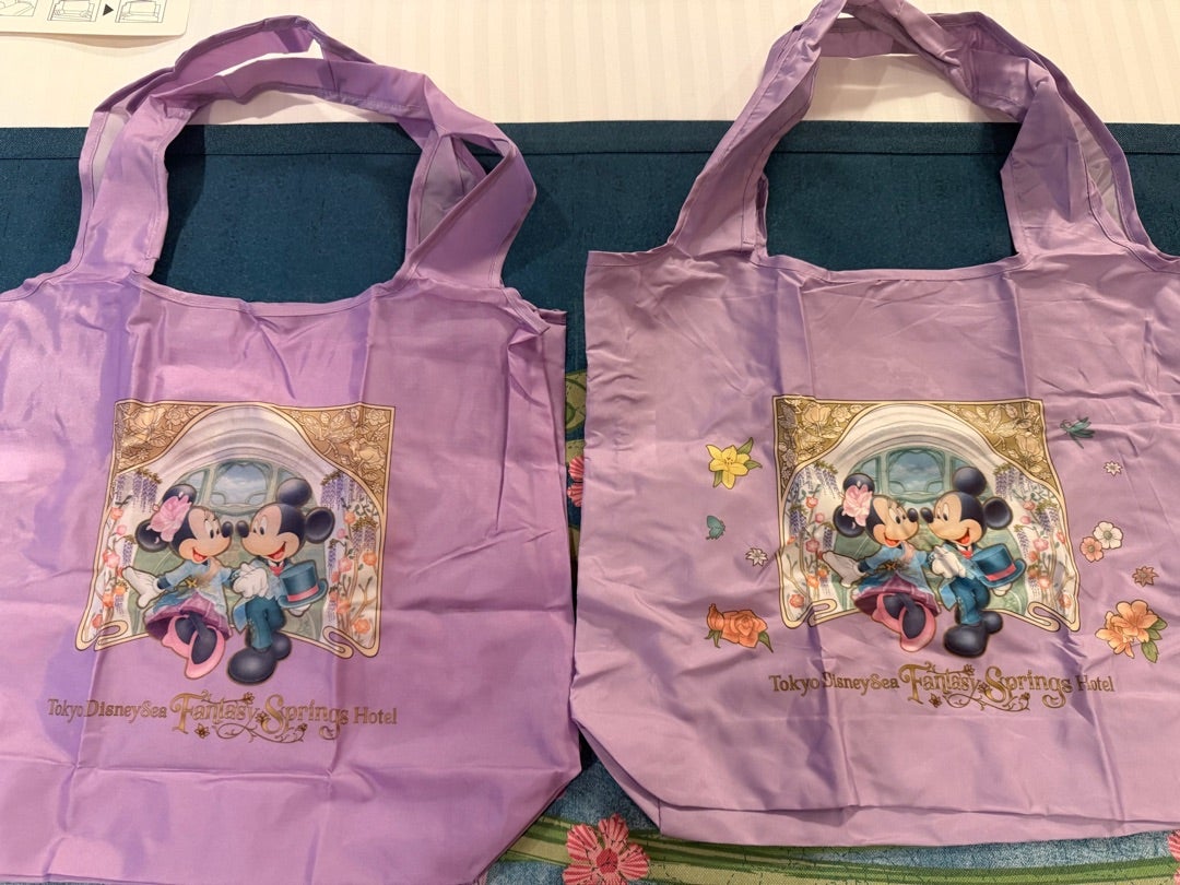 ファンタジースプリングスホテルのエコバッグを追加購入 | 青夏の