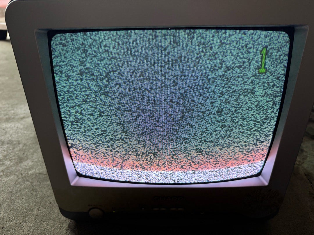 SHARPブラウン管テレビ14C-GM3 | Synergy@Quest