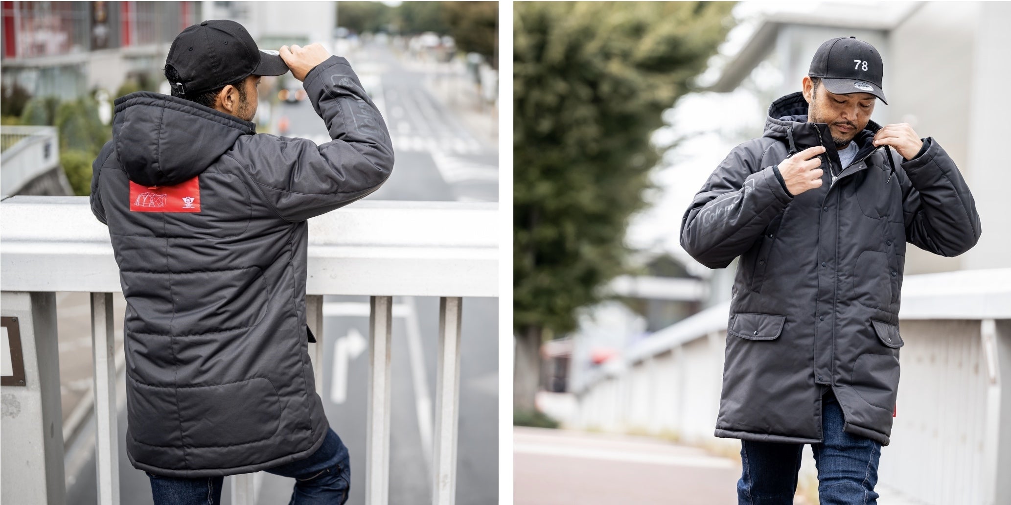 先行予約：Colemanコラボ【着るテント】防風防寒バイク用アウターが