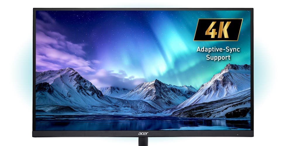 Acer モニター 27インチ 4K UHD 10億7000万色 広視野角 IPS 非光沢