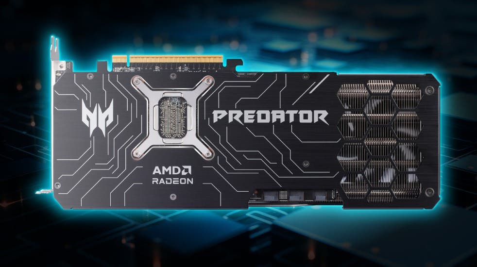 Predator Radeon RX 9070 XT OC 3.1GHz ブーストクロック PCI Express