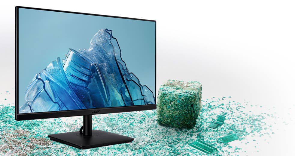 Acer Vero スタンダードモニター 21.5インチ フルHD 再生プラ85