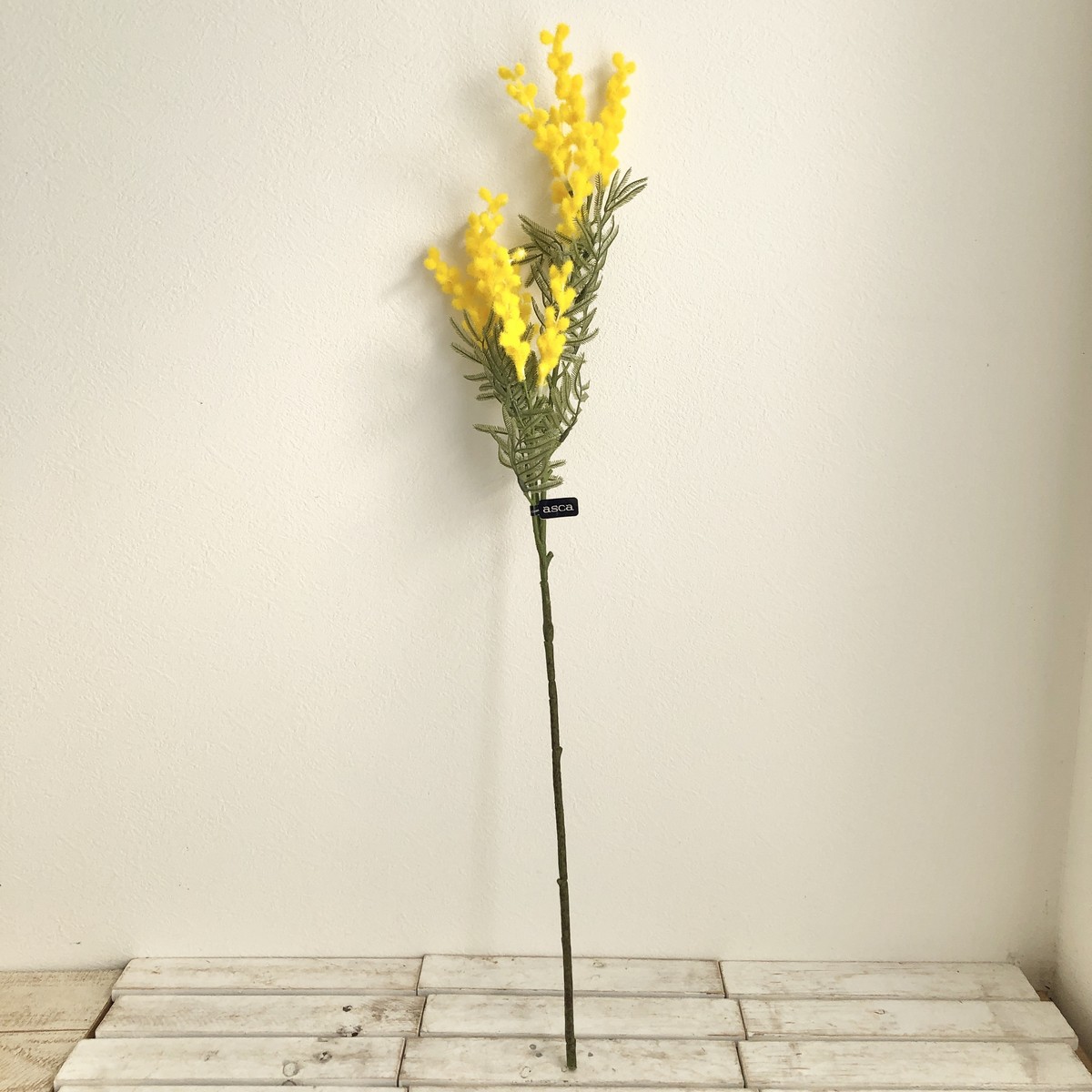 造花】アスカ/ミモザ イエロー/A-34160-10 - 花材通販はなどんやアソシエ