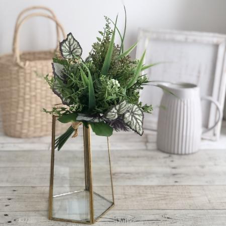 即日☆【造花】MAGIQ東京堂/フレッシュグリーンブーケ #17 PP/GR