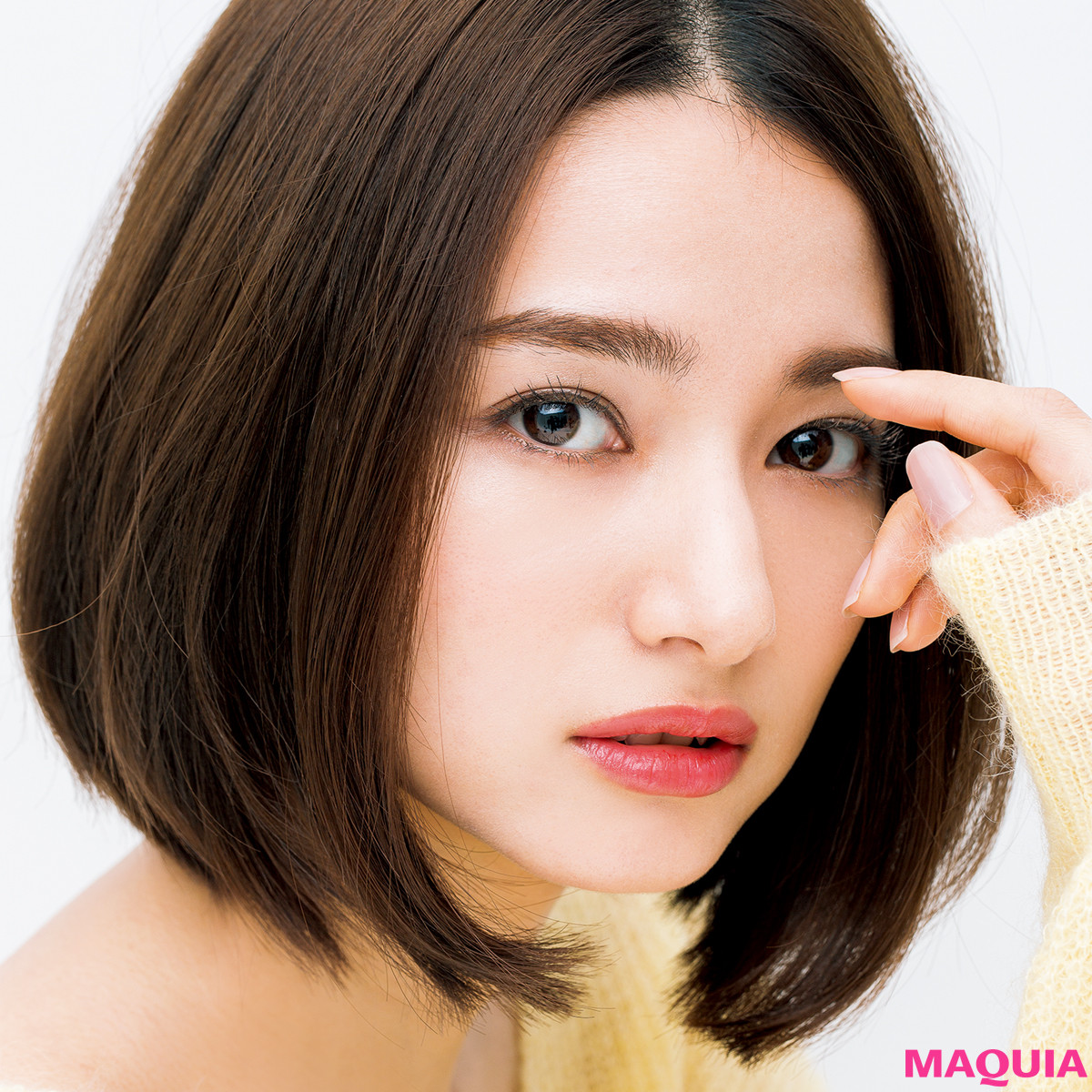 コーラル＆オレンジのリップと相性の良いアイシャドウって？」イエベ