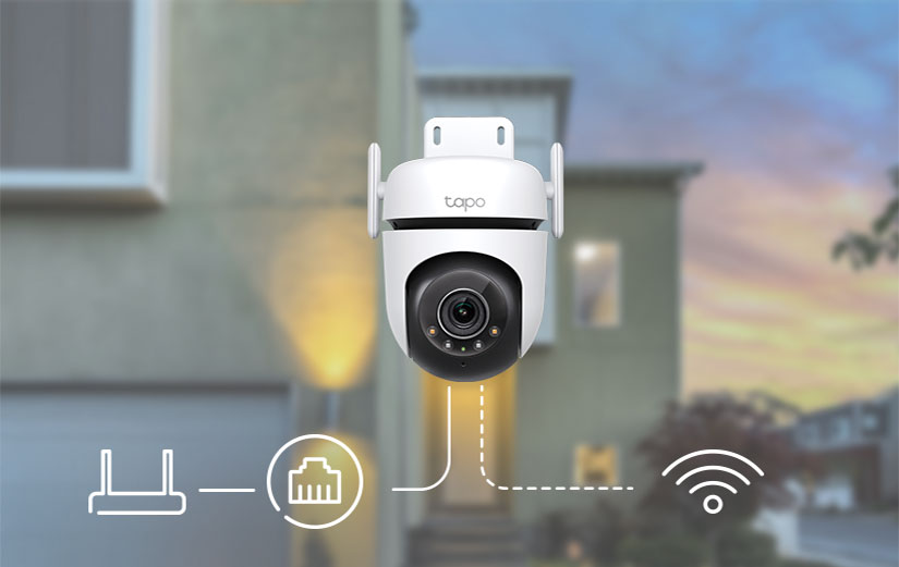 Tapo C520WS | Outdoor Pan/Tilt Security Wi-F- Camera | TP-Link Nordic