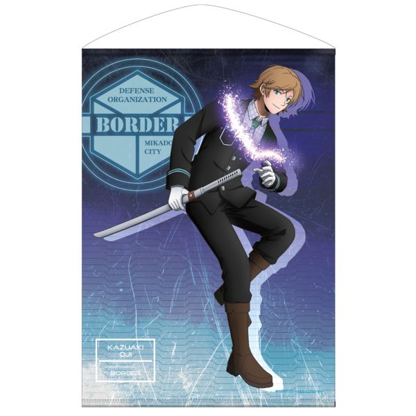 グッズ: ワールドトリガー 描き下ろし 王子一彰 B2タペストリー