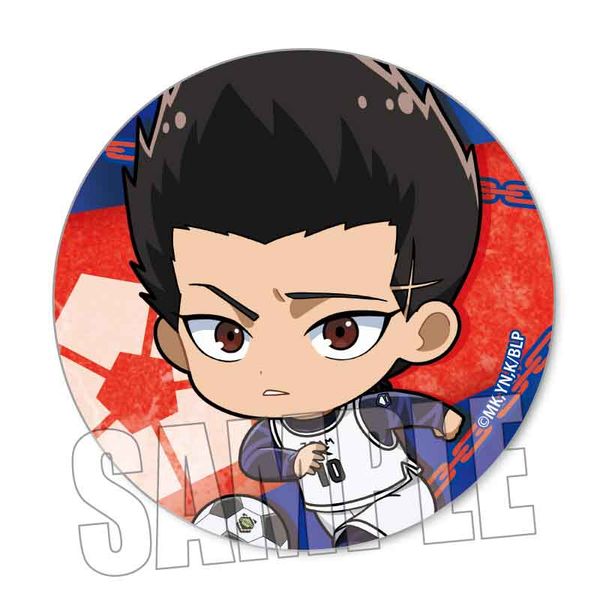 馬狼 馬狼照英 缶バッジ ② アニメのヒロズ ブルロ ブルーロック 馬