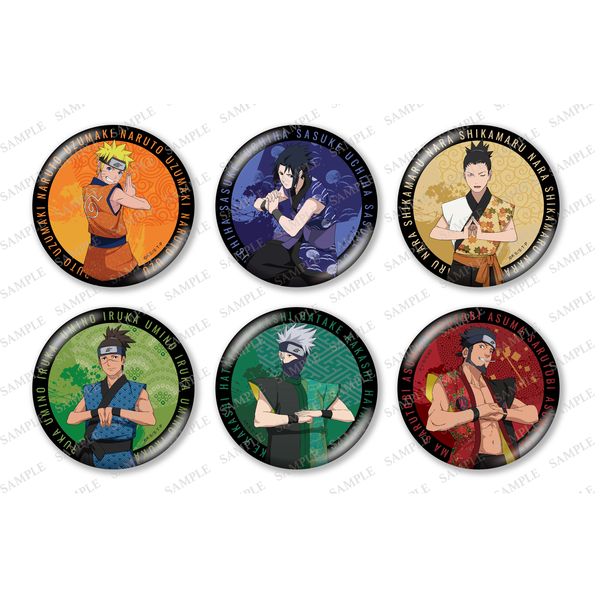 アパレル: NARUTO-ナルト- 疾風伝 おおきなキラキラ缶バッジ