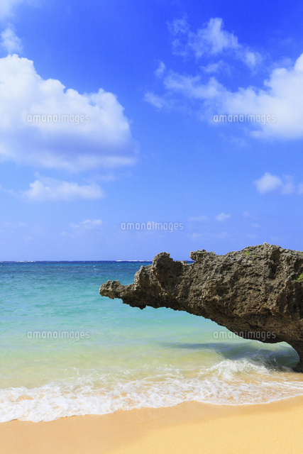 沖縄・石垣島 サンセットビーチ[10769000729]の写真・イラスト素材