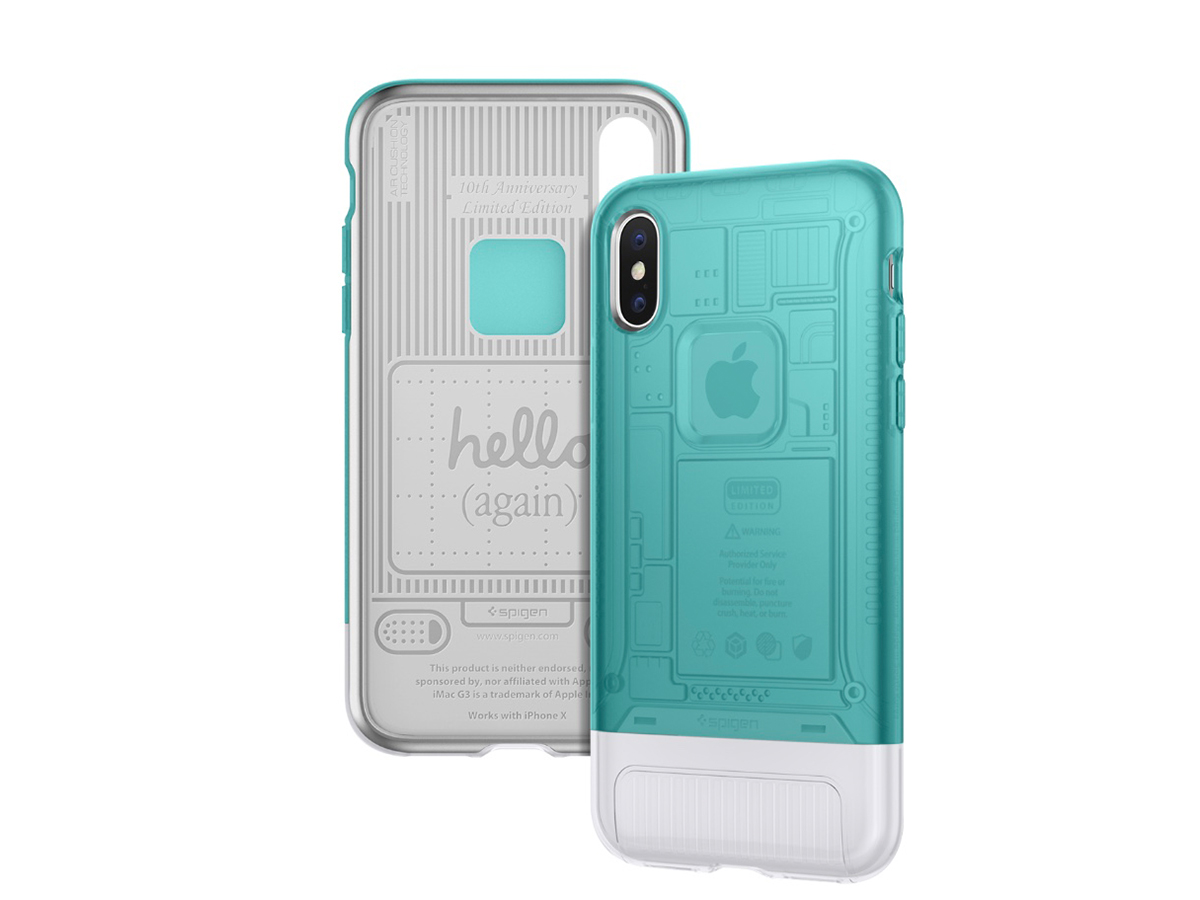 iPhone Xは（残念ながら）スケないけど初代iMacっぽくなるケース