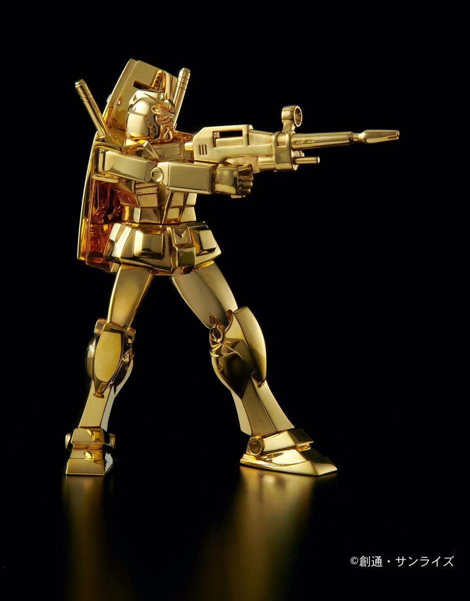 百式じゃないよ！見た目も価格もインパクト大な純金製のガンダム