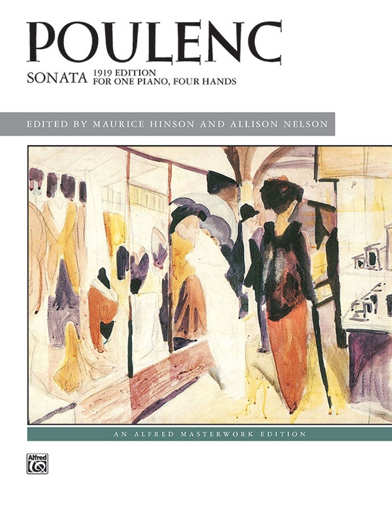 Poulenc: Sonata: Piano Duet (1 Piano, 4 Hands) Book: Francis