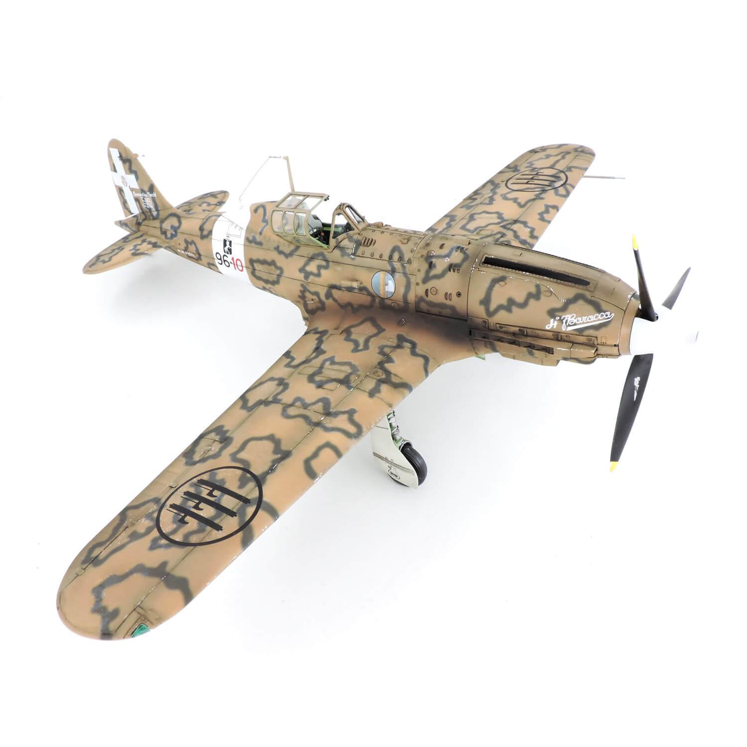 Aircraft model: Macchi MC.202 Folgore - Italeri - Scale Model