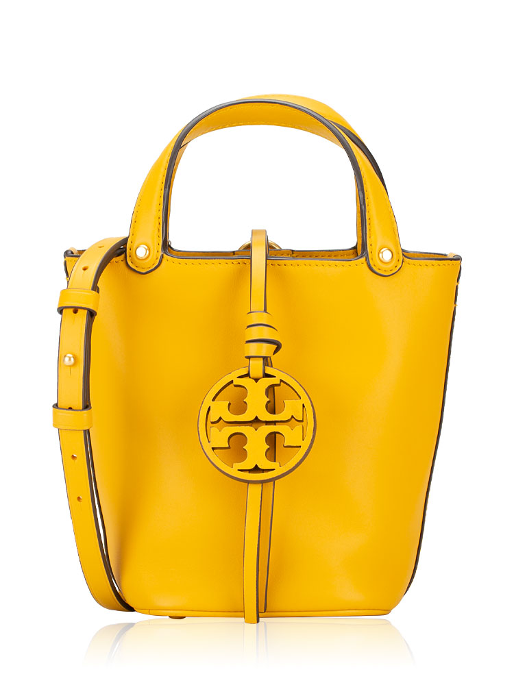 Tory Burch Miller Mini Bucket Bag Daylily - Crossbody Bags Used