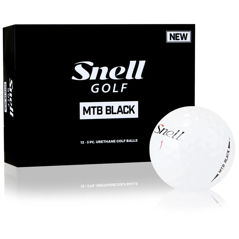 Snell Golf MTB Black Golf Balls - Golfballs.com
