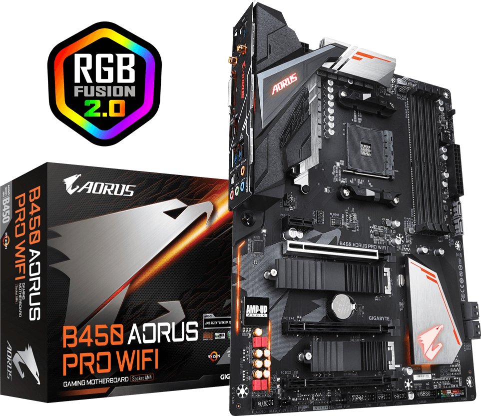 B450 AORUS PRO WIFI (Rev. 1.x) - GIGABYTE Global