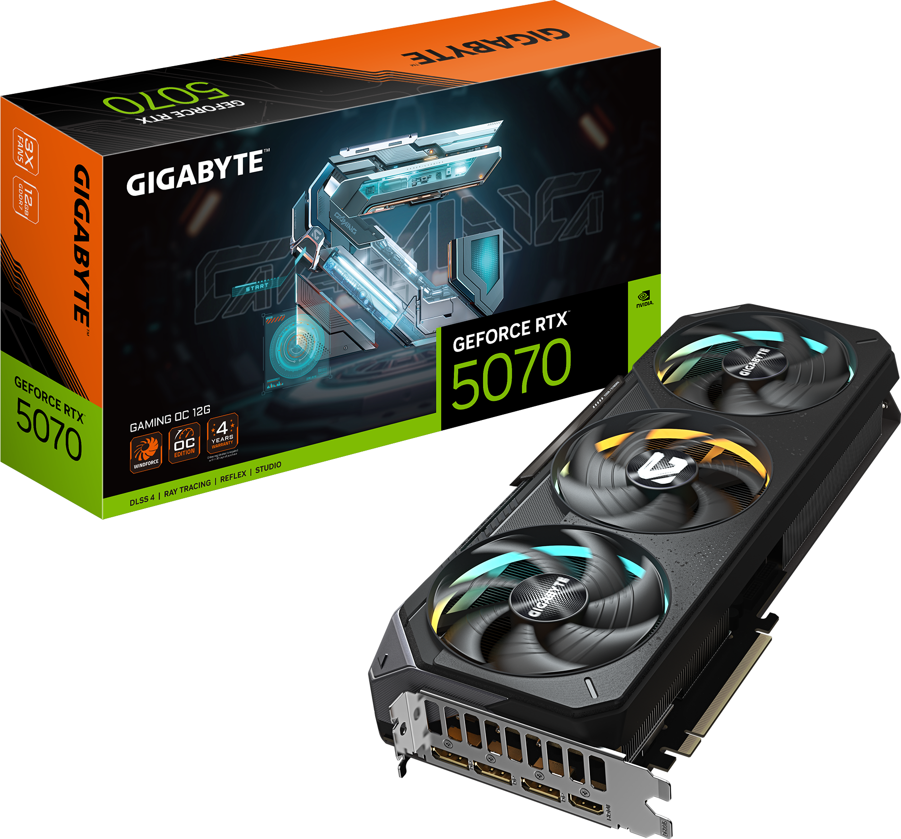 GeForce RTX™ 5070 GAMING OC 12G - GIGABYTE Japan