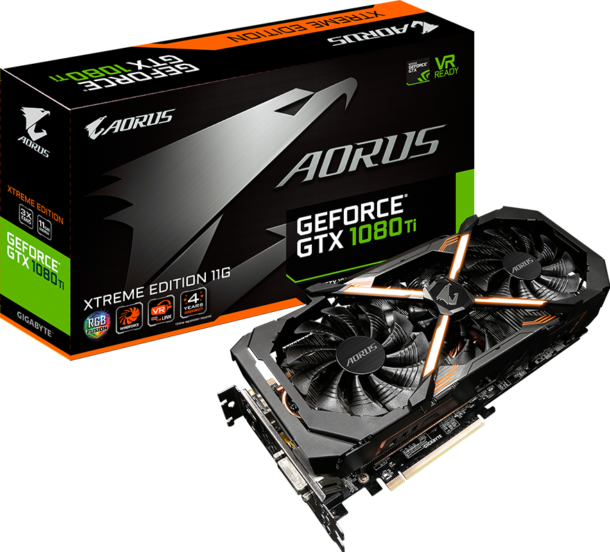AORUS GeForce® GTX 1080 Ti Xtreme Edition 11G - GIGABYTE Japan