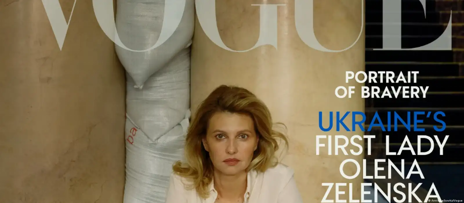 Olena Zelenska's Vogue cover sparks backlash