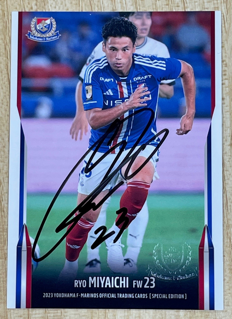 2003 Jリーグ 横浜Fマリノス 奥大介 直筆サインカード 2003 Jリーグ