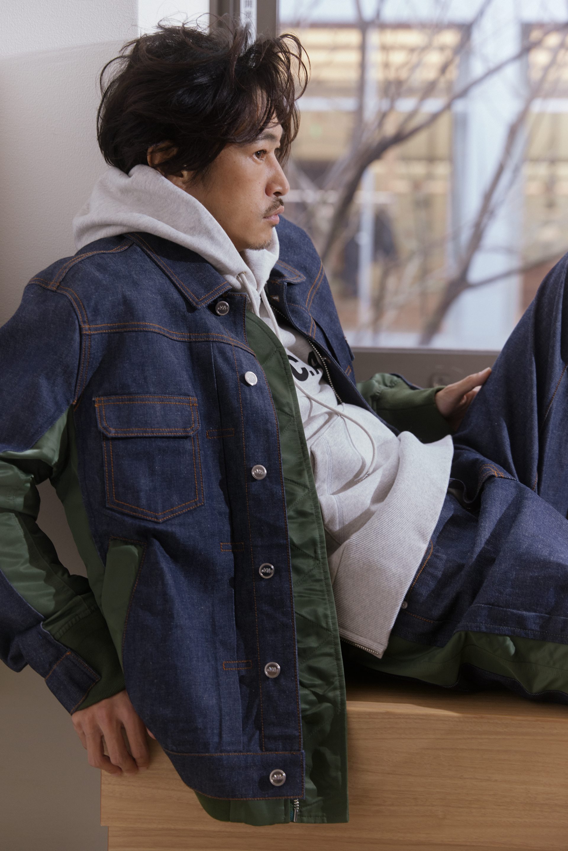 窪塚洋介が着るアー・ペー・セー X サカイ | Fashion | The Fashion Post