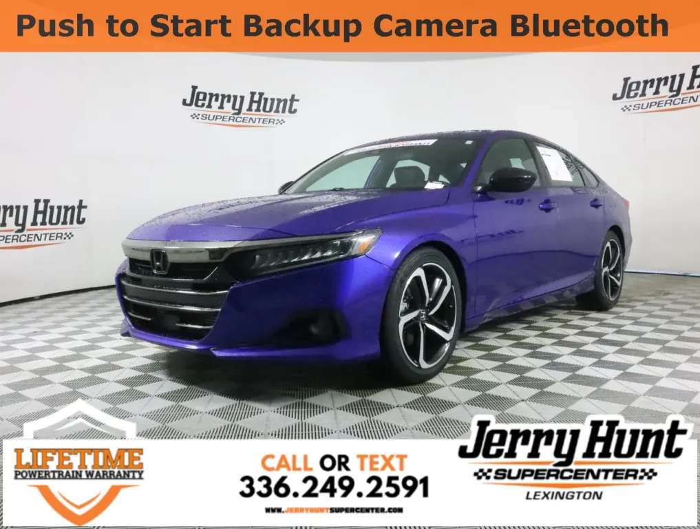 Used 2021 Honda Accord Sport for sale in Lexington, NC at Jerry