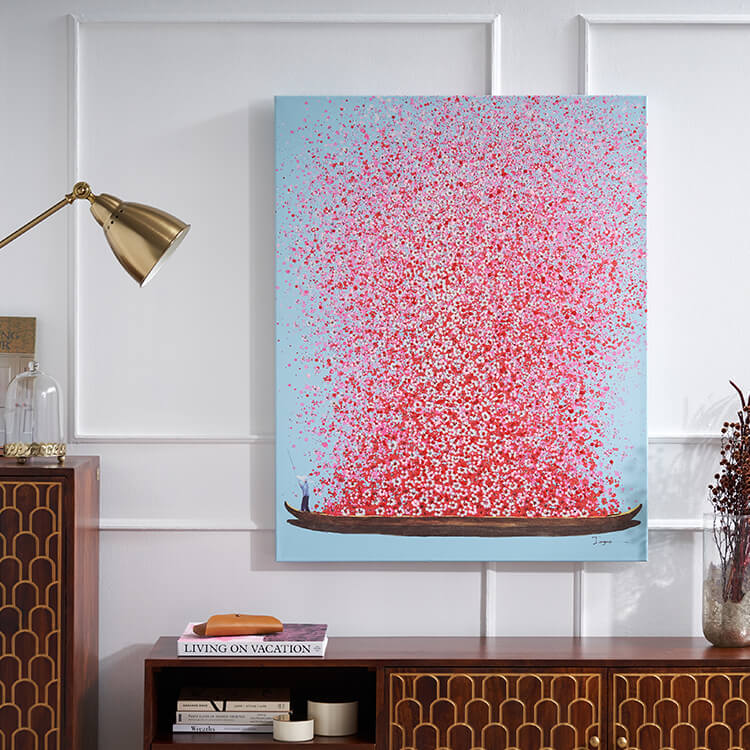 KARE（カレ）Red Eye Lady アートパネル 絵画 インテリア KARE（カレ