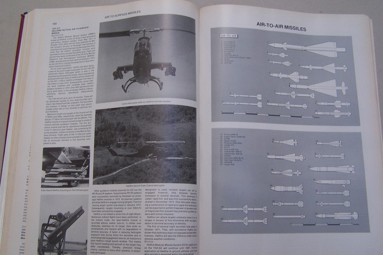 JANE'S WEAPON SYSTEMS 1973/74, 1978, 1980/81, 1981/82, 1984/85