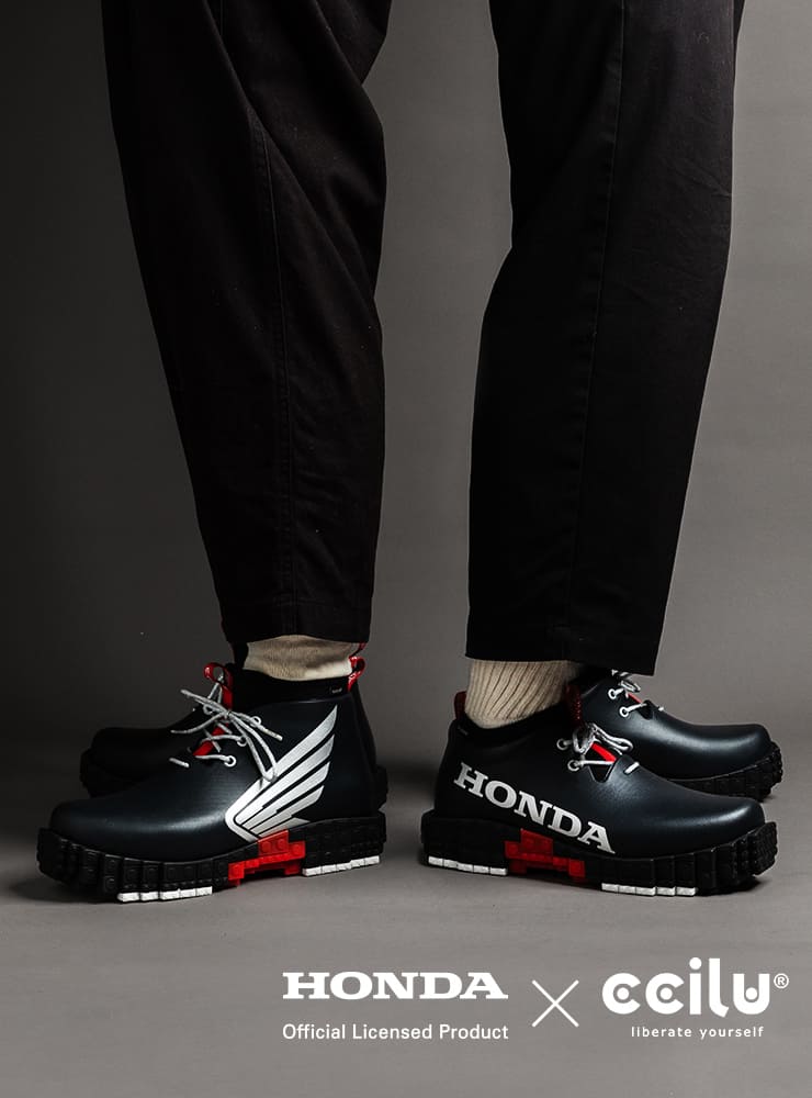 Honda×cciluコラボ第2弾】毎日履ける！超快適な全天候型の防水シューズ