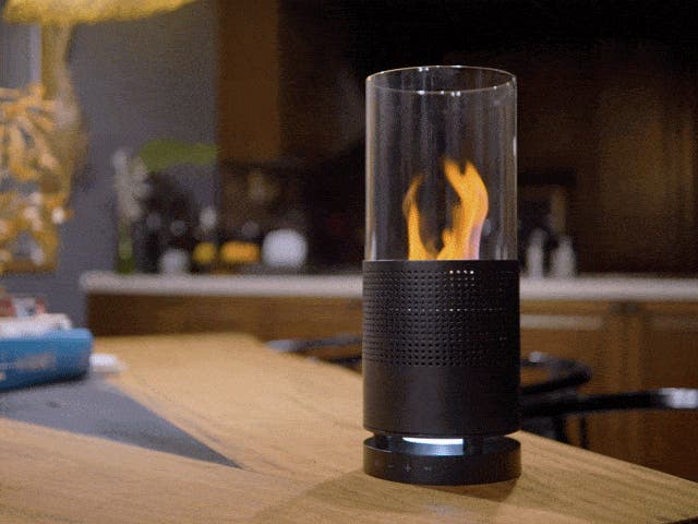 炎と音楽が融合！癒しの空間を彩る新体験。バイオエタノール暖炉