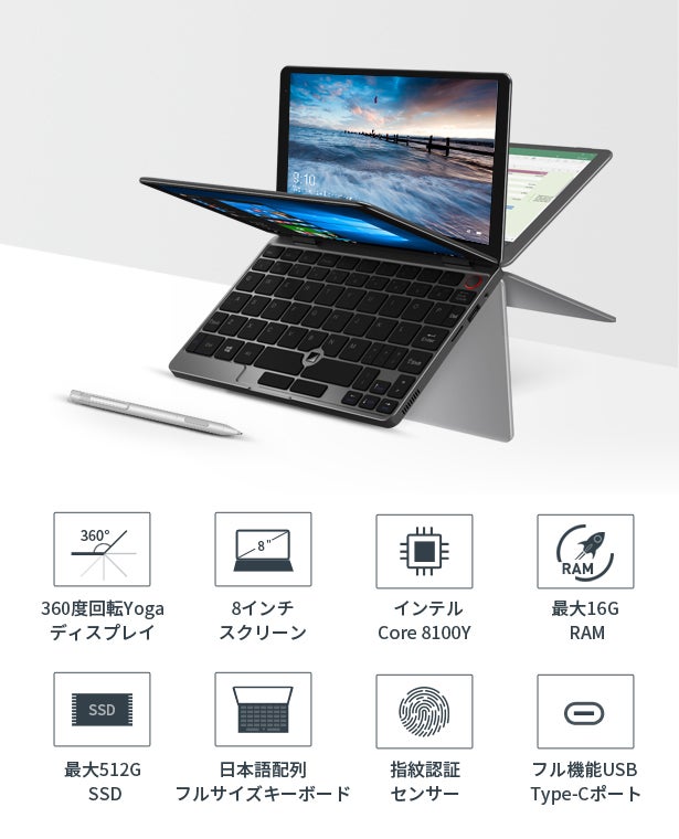 手のひらサイズで大満足のパフォーマンス！最強UMPCを目指したMiniBook