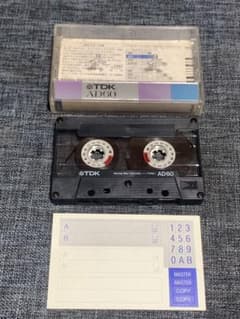 TDK AD60 カセットテープ 60分 - メルカリ