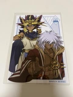遊戯王 コラボカフェ本舗BLANC アテム 盗賊王 ブロマイド 強敵編 特典