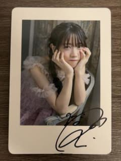 来栖りん 直筆サイン入りチェキ風カード - メルカリ