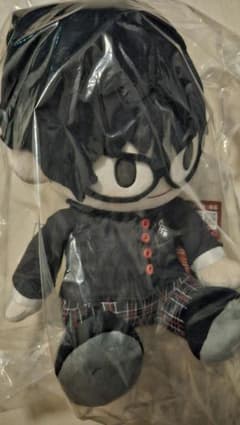 5点セット」中国一番くじ ペルソナ5 雨宮蓮ぬいぐるみ ランダム色紙