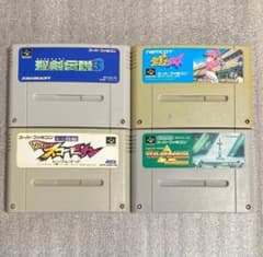 ♪任天堂／スーパーファミコンカセット 4本セット！ - メルカリ