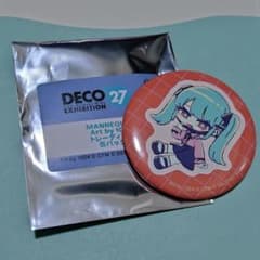 初音ミク 缶バッジ DECO*27 Deco*27展 EXHIBITION - メルカリ