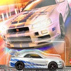 ホットウィール プレミアム ワイルドスピード 日産スカイラインGT-R