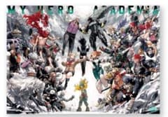 B2ポスター キービジュアル 僕のヒーローアカデミア 原画展 ヒロアカ展
