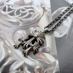 クロムハーツ TRIPLE CROSS PENDANT インボイス原本あり - メルカリ
