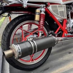 ウイング管用 消音器 車検対策 GS400 WING管 サイレンサー - メルカリ