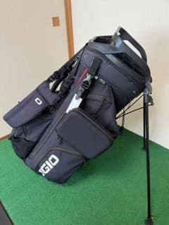 オジオ 14分割スタンド式キャディバッグ ブラック(タグ付き） - メルカリ