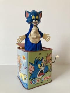 トムとジェリー MUSIC BOX ビンテージ 70s レトロ ブリキ 現状品